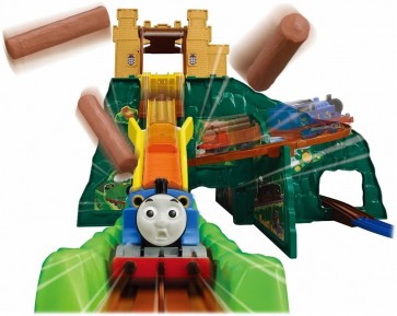 プラレール きかんしゃトーマス がたがた! ビューン! どきどきマウンテンDX （初回特典タルぶっ飛び貨車付き） タカラトミー, TAK75919, by タカラトミー