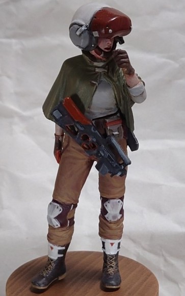ホネミッツプロダクツ 1/20 傭兵軍女性コマンダー (仮)　レジンキット, HNM32400, by ホネミッツプロダクツ