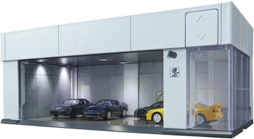 トミカプレミアム tomica GARAGE SILVER WHITE Standard Edition タカラトミー, TAK98492, by タカラトミー