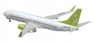 1/200ｿﾗｼﾄﾞ ｴｱ B737-800, HAS40, by ハセガワ