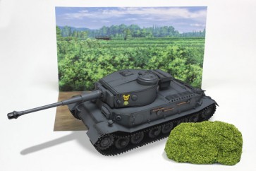 1/35 ガールズ＆パンツァー 最終章 ポルシェティーガー レオポンさんチーム ボカージュ情景素材付き特別版 6/35 ガールズ＆パンツァープラッツ, PLZ67330, by プラッツ