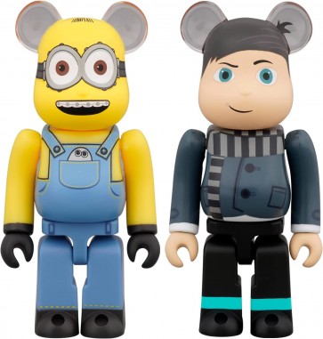 BE＠RBRICK OTTO & YOUNG GRU 100％ 2PACK メディコム・トイ, MED95238, by メディコム・トイ