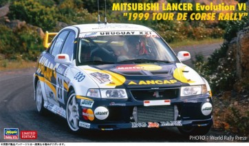 1/24 三菱 ランサー エボリューション VI 1999 ツール・ド・コルス ラリー ハセガワ, HAS06083, by ハセガワ