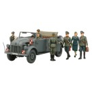 1/35 ﾐﾘﾀﾘｰﾐﾆﾁｭｱｼﾘｰｽﾞ 25149 ﾄﾞｲﾂ 大型指揮官車 ｺﾏﾝﾄﾞﾜｰｹﾞﾝ 司令部ｽﾀｯﾌｾｯﾄ タミヤ, TAM51490, by タミヤ