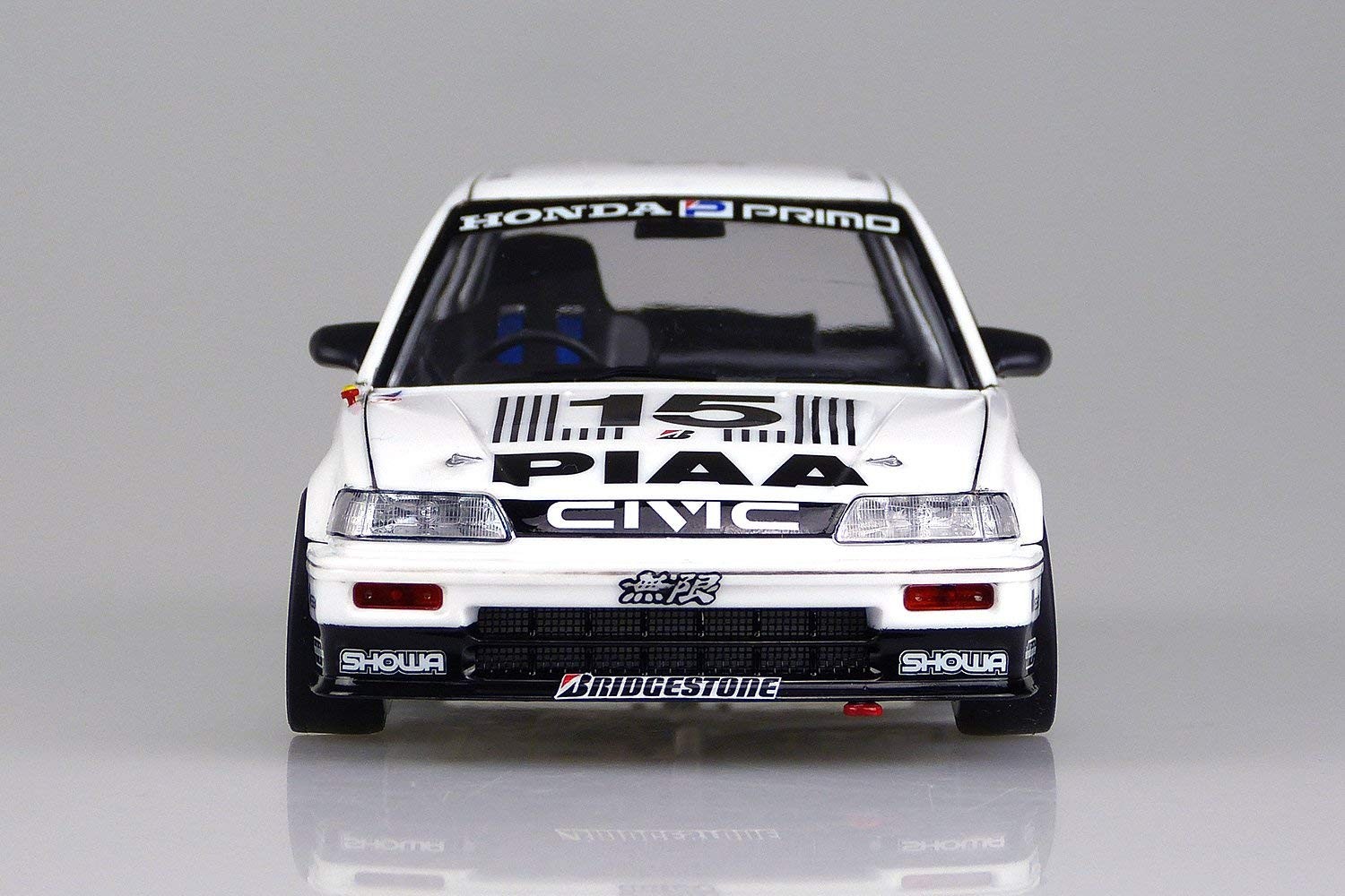 アオシマ　BEEMAX シビックEF3 グループA 1/24 初心者モデラー】BEEMAX HONDA CIVIC EF3 Gr.A Part.12 完成