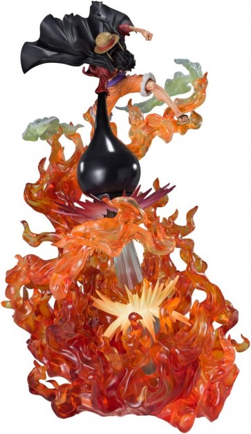 フィギュアーツZERO ONE PIECE ［超激戦 EXTRA BATTLE SPECTACLE］モンキー・D・ルフィ -業火拳銃- バンダイ, BAC50535, by バンダイ