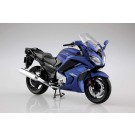 1/12 完成品バイク YAMAHA FJR1300A マッドダークパープリッシュブルーメタリック1 アオシマ, AOS06792, by アオシマ