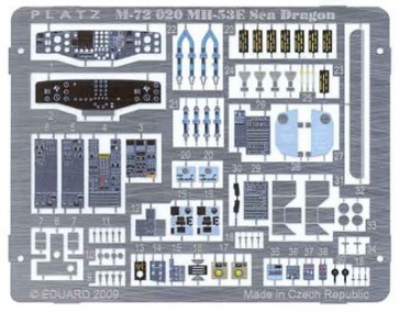 1/72 海上自衛隊 MH-53E用エッチングパーツ  プラッツ, PLZ11289, by プラッツ
