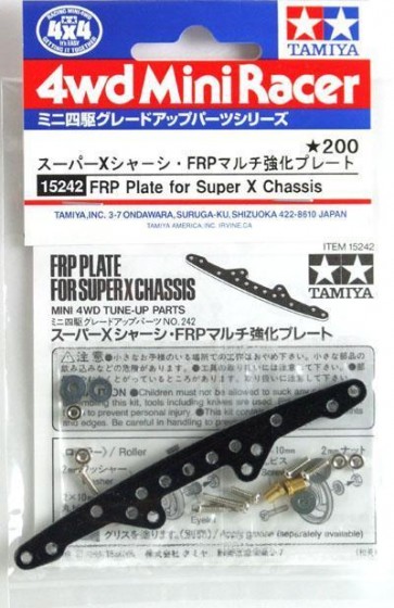 ｽｰﾊﾟｰX FRPﾏﾙﾁﾌﾟﾚｰﾄ, TAM15242, by タミヤ