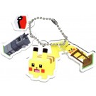 ポケモンクエスト ポクセルアクリルマスコット ピカチュウ タカラトミー, TAK21282, by タカラトミー