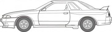 1/24 インチアップシリーズ No.324 ウィンフィールド スカイライン (スカイライン GT-R [BNR32 Gr.A仕様])オーストラリアツーリングカー選手権1992 フジミ, FUJ47935, by フジミ