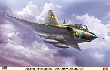 1/48 ハセガワ限定商品 J35/S35E/RF-35 ドラケン スカンジナビアン ドラケン ハセガワ, HAS74828, by ハセガワ