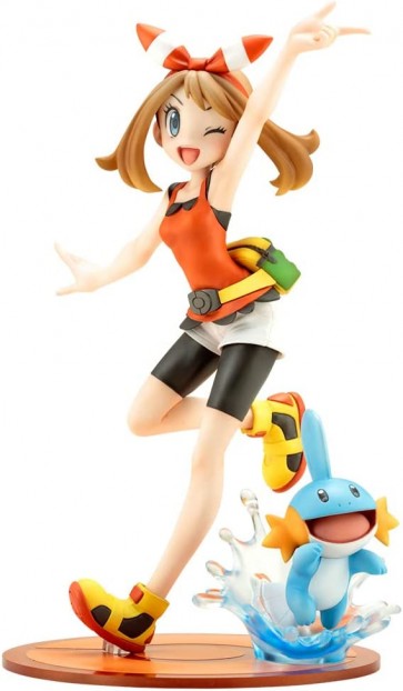 1/8 ARTFX J ポケットモンスター ハルカ with ミズゴロウ (再生産) コトブキヤ, KBY49608, by コトブキヤ