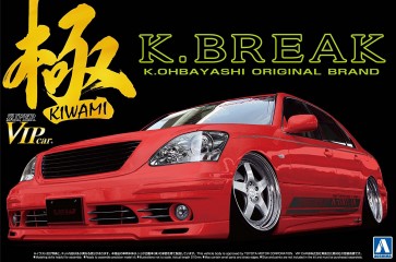 1/24 スーパーＶＩＰカー 107 極 K-BREAK トヨタ 30セルシオ後期(TYPE S) アオシマ, AOS09628, by アオシマ