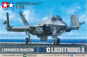 1/72 ウォーバードコレクション No.94 ロッキード マーチン F-35C ライトニングII タミヤ, TAM07945, by タミヤ