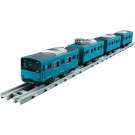プラレール リアルクラス 201系通勤電車 (JR西日本･スカイブルー) タカラトミー, TAK44812, by タカラトミー