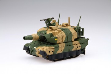 ちび丸 10式戦車（ディスプレイ用彩色済み台座&壁面イラスト付き） フジミ, FUJ63118, by フジミ