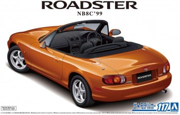 1/24 ザ・モデルカー No.117 マツダ NB8C ロードスター RS 1999 アオシマ, AOS57926, by アオシマ