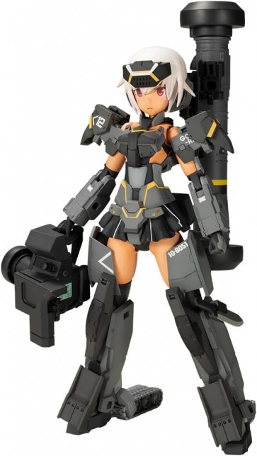 フレームアームズ・ガール 轟雷改[黒]  with FGM148タイプ 対戦車ミサイル コトブキヤ, KBY49271, by コトブキヤ