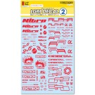 LGMデカール2 レッド(1枚入) ハイキューパーツ, HIQ77897, by ハイキューパーツ