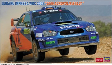 1/24 スバル インプレッサ WRC 2005 2006 アクロポリス ラリー ハセガワ, HAS07745, by ハセガワ