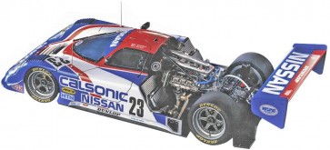 1/24 カルソニック ニッサン R89C“スーパーディテ－ル” ハセガワ, HAS10456, by ハセガワ