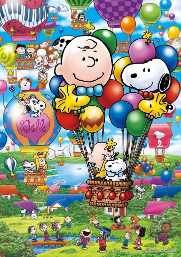 ジグソーパズル 108ピース PEANUTS スヌーピー バルーンフライト エポック, EPC30439, by エポック