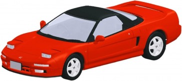 1/32 楽プラ スナップキット No.19-FR ホンダ NA1 NSX(フォーミュラレッド) アオシマ, AOS65808, by アオシマ