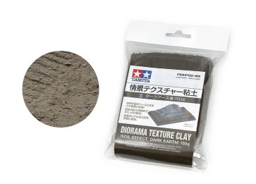 情景テクスチャー粘土 (土 ダークアース) 150g タミヤ, TAM72220, by タミヤ