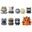 MEGA CAT PROJECT NARUTO -ナルト- 疾風伝 ニャルト! 少しむかしむかしの 木ノ葉隠れの里だってばよ! 1BOX 8個入り メガハウス, MEG33472, by メガハウス