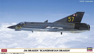 1/72 ハセガワ限定商品 J35 ドラケン スカンジナビアン ドラケン ハセガワ, HAS23307, by ハセガワ