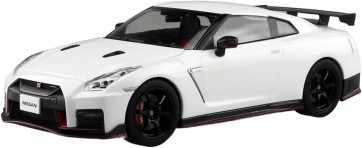 1/24 楽プラ スナップカー No.05-BW R35 NISSAN GT-R NISMO 2017 ブリリアントホワイトパール アオシマ, AOS67864, by アオシマ