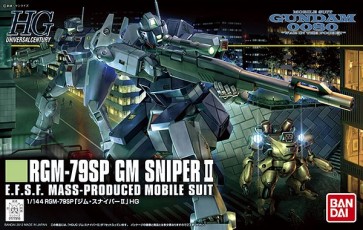1/144 ＨＧＵＣ ジム・スナイパーII バンダイ, BAN79168, by バンダイ