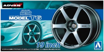 1/24 ザ・チューンドパーツNo.46 AVS モデルT6 19インチ アオシマ, AOS53799, by アオシマ