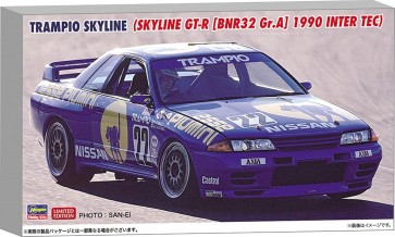1/24 トランピオ スカイライン (スカイラインGT-R [BNR32 Gr.A仕様] 1990 インターTEC) ハセガワ, HAS07912, by ハセガワ