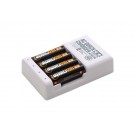 タミヤ ミニ四駆 55116 GP116 単3形ﾆｯｹﾙ水素充電池ﾈｵﾁｬﾝﾌﾟ4本と急速充電器PROII タミヤ, TAM51163, by タミヤ