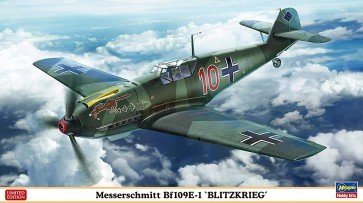 1/48 ハセガワ限定商品 メッサーシュミット Bf109E-1 ブリッツクリーク ハセガワ, HAS74781, by ハセガワ