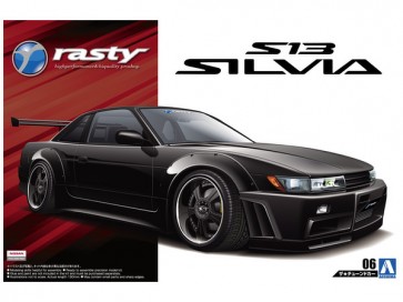 1/24 ザ・チューンドカーNo.6　 RASTY PS13 シルビア 1991 アオシマ, AOS50989, by アオシマ
