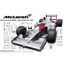 1/20 グランプリシリーズNo.25 マクラーレン・ホンダ MP4/6 1991年(ブラジルGP/サンマリノGP/日本GP)特別仕様 (日本GP 純正エッチング付き) フジミ, FUJ92157, by フジミ