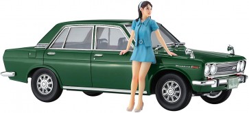 1/24 ダットサン ブルーバード 1600 SSSw/60’sガールズフィギュア ハセガワ, HAS22770, by ハセガワ