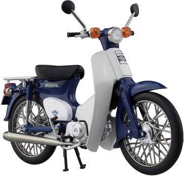 1/12 スカイネット 完成品バイク Honda スーパーカブ50 ブルー アオシマ, AOS05665, by アオシマ