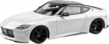 1/32 楽プラ スナップキット No.17CU-PW ニッサン RZ34 フェアレディZ カスタムホイール (プリズムホワイト) アオシマ, AOS00070, by アオシマ