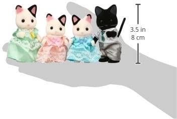 シルバニアファミリー 人形 チャコールネコファミリー FS-05 g6bh9ry Amazon.co.jp: シルバニアファミリー 人形 【 チャコールネコ
