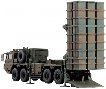 1/72 ミリタリーモデルキット 陸上自衛隊 03式中距離地対空誘導弾 アオシマ, AOS55397, by アオシマ