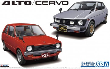 1/20 ザ・モデルカー スズキ SS30V アルト/SS20 セルボ 1979 アオシマ, AOS57858, by アオシマ