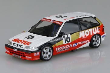 1/24 BEEMAXシリーズ No10　ﾎﾝﾀﾞｼﾋﾞｯｸEF3 ｸﾞﾙｰﾌﾟAﾚｰｽ 88 MOTUL アオシマ, AOS98301, by アオシマ