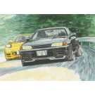 1/24 頭文字Dシリーズ No.002 スカイラインGT-R V･specII(BNR32) 中里毅 フジミ, FUJ83916, by フジミ