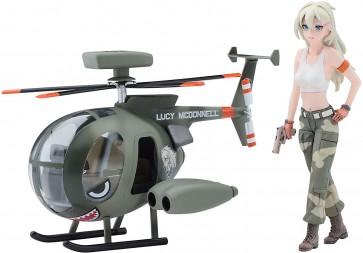 1/20 たまごヒコーキシリーズ たまごガールズ コレクション No.11ルーシー・マクドネル(アーミー)w/ヒューズ500 ハセガワ, HAS22237, by ハセガワ