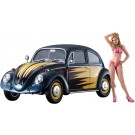 1/24 SPシリーズ フォルクスワーゲン ビートル(1966) キャルルック w/ブロンドガールズフィギュア ハセガワ, HAS22459, by ハセガワ