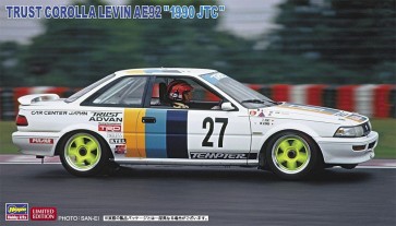 1/24 トラスト カローラ レビン AE92 “1990 JTC” ハセガワ, HAS05642, by ハセガワ